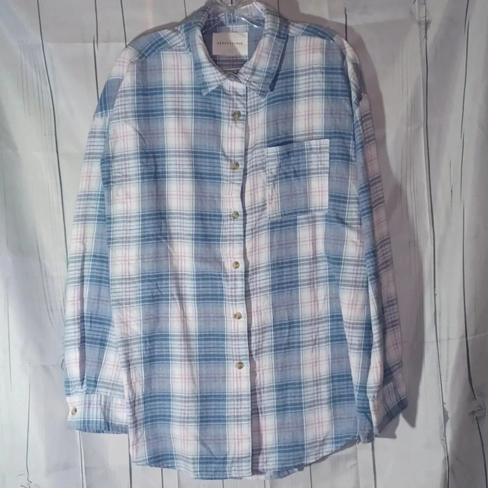 Aeropostale plaid flannel